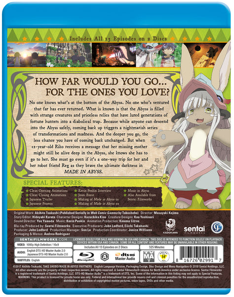 Made In Abyss (TV Series 2017-2022) — The Movie Database (TMDB)