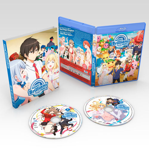 Amagi Brilliant Park Complete Collection Blu-ray Disc Spread with Slipcover