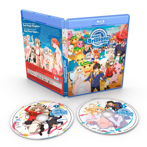 Amagi Brilliant Park Complete Collection Blu-ray Disc Spread