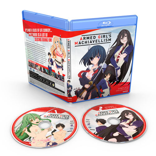 Armed Girl's Machiavellism Complete Collection Blu-ray Disc Spread