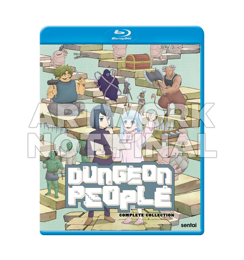 Dungeon People (Season 1) Complete Collection Blu-ray Front Cover