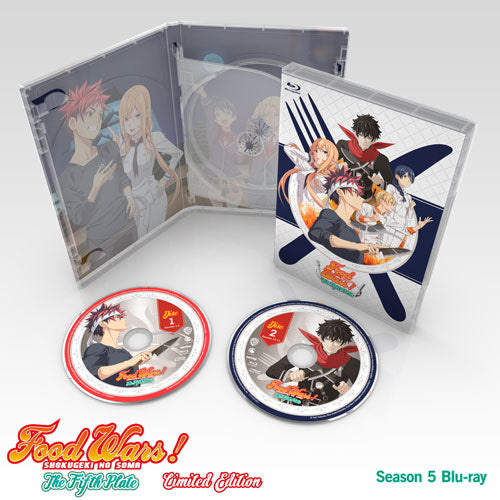 Food Wars! (Season 5) The Fifth Plate Blu-ray Disc Spread