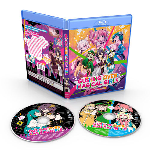 Gushing Over Magical Girls Complete Collection Blu-ray Disc Spread