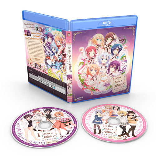 Is the Order a Rabbit? BLOOM (Season 3) Complete Collection Blu-ray Disc Spread