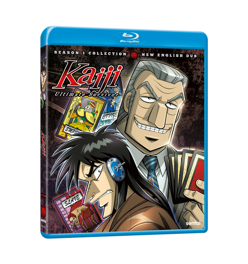 Kaiji: The Ultimate Survivor (Season 1) Complete Collection Blu-ray Front Cover