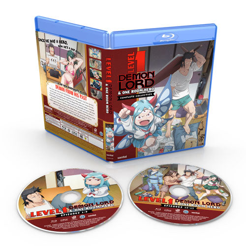 Level 1 Demon Lord and One Room Hero Complete Collection Blu-ray Disc Spread