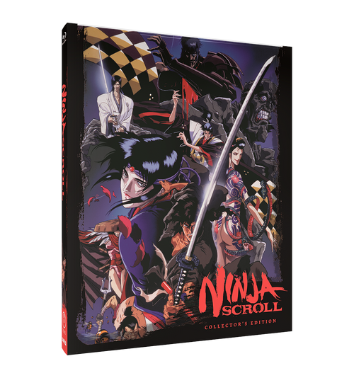 Ninja Scroll Limited Edition SteelBook Blu-ray Front Cover