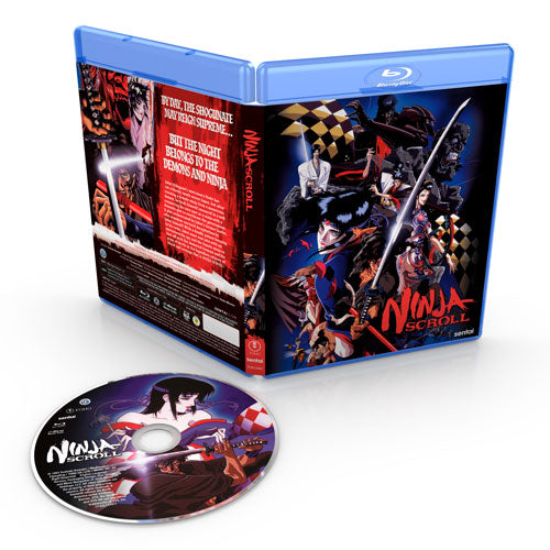 Ninja Scroll Blu-ray Disc Spread