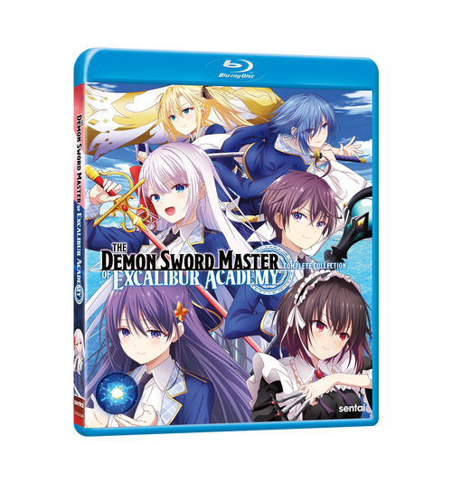 The Demon Sword Master of Excalibur Academy (Season 1) Complete Collection Blu-ray Front Cover