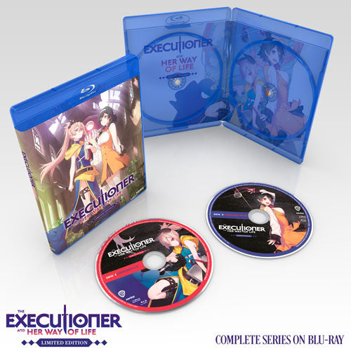 The Executioner and Her Way of Life (Season 1) Premium Box Set Blu-ray Disc Spread