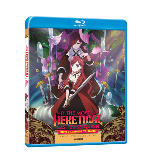 The Most Heretical Last Boss Queen: From Villainess to Savior Complete Collection Blu-ray Front Cover