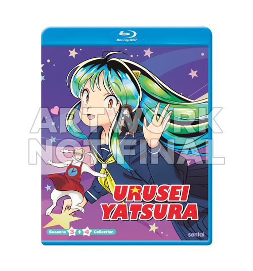 Urusei Yatsura (Seasons 3 & 4) Collection Blu-ray Front Cover