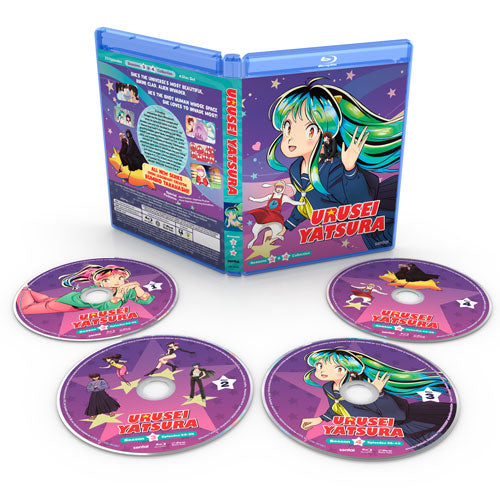 Urusei Yatsura (Seasons 3 & 4) Collection Blu-ray Disc Spread