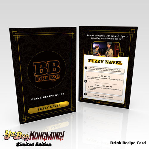 Ya Boy Kongming! Premium Box Set Drink Recipe Card