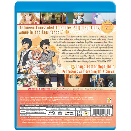 DVD Anime Golden Time 1-24 End English Subtitle JEWEL CASE +