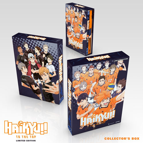 Haikyuu Season 4 Blu-ray/DVD Volumes - Haikyuu to Basuke