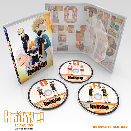 Haikyu Haikyuu Complete Season 2 Limited Premium Blu-ray DVD Box