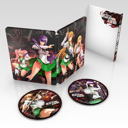 High School of The Dead Anime DVD Complete Collection Episodes 1-12 in  English for sale online