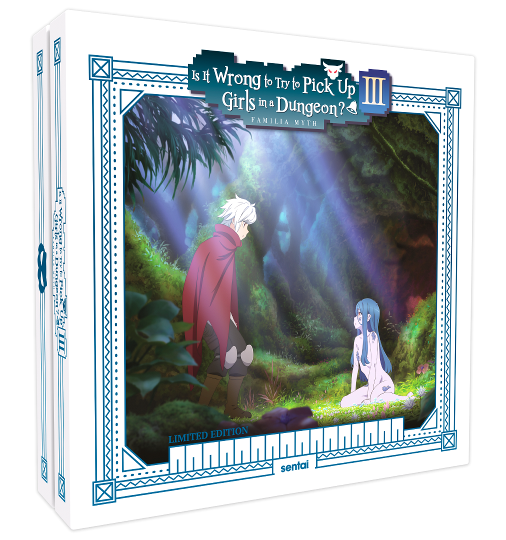 DVD Dungeon Ni Deai O Motomeru no Wa Machigatte Iru Darouka Season 3 /  Danmachi ¿Qué Tiene de Malo Intentar Ligar En Una Mazmorra? Temporada 3