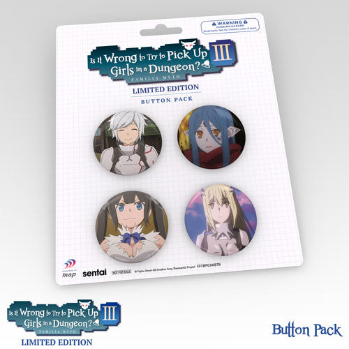 Is It Wrong to Pick Up Girls in a Dungeon S3 [Blu-ray