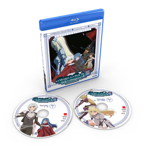 Is It Wrong To Try To Pick Up Girls In A Dungeon?III (Blu-ray) for